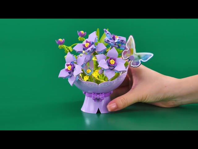 Конструктор в капсуле Max серии Bouquets" S1 &ndash; Букет подсолнечников (свет)"