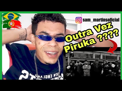 Brasileiro Reagindo a Piruka × Jimmy P - FALADUKÊ  [ Rap De Portugal ] 🇵🇹
