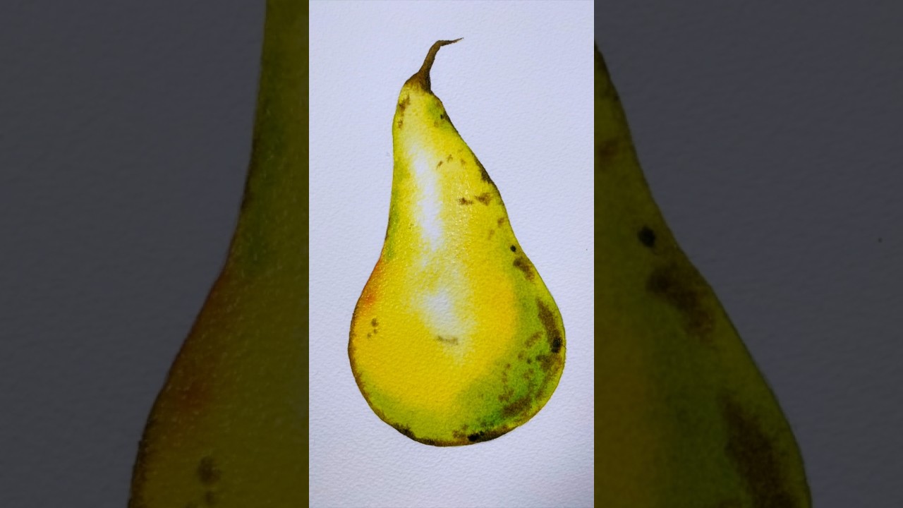 Watercolor Beginner Still Life Painting #watercolorstilllife #watercolortutorial