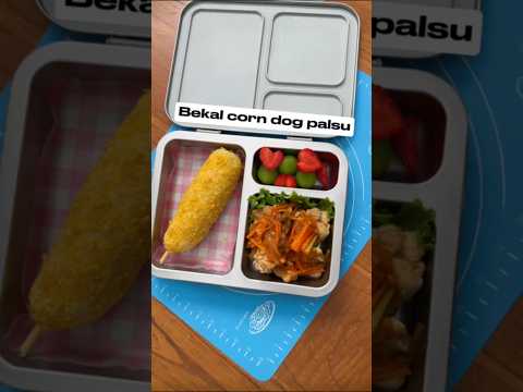 Prank Rayan corndog palsu #idebekal #bekalanak #corndog #lunchbox #lunchboxrecipe #bentoanak