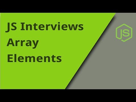 JS Interview Array Indexes Question 24