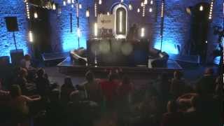 Neon Neon at Roundhouse Rising 2013 - Gruff Rhys and Bryan Hollon