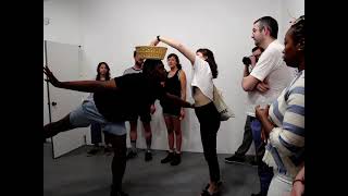 Damien Davis Performance: Untitled (A Meditation On Blackamoors)