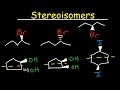 Stereoisomers Enantiomers Meso Compounds Diastereomers Constitutional Isomers Cis Trans