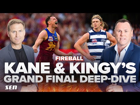 Kane & Kingy DIVE DEEP into Brisbane's GF victory over Geelong! Fireball - SEN