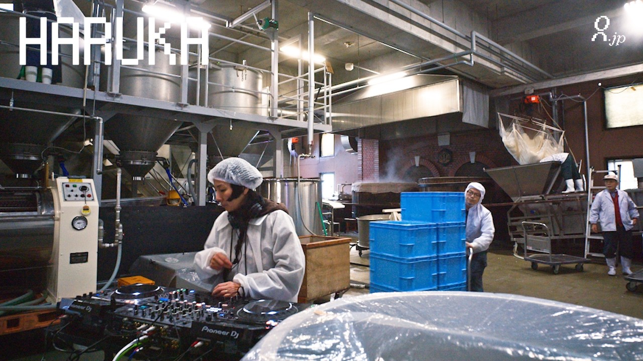 acid techno mix in Japanese sake brewery l Haruka l Login.jp l techno garage dance