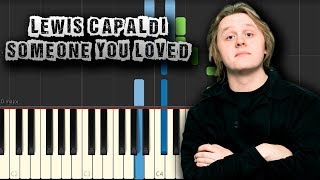 Lewis Capaldi - Someone You Loved - [Piano Tutorial] (Synthesia) (Download MIDI + PDF Scores)
