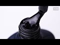 Гель-лак NUB 134 Tiny Black Dress (черный, эмаль), 8 мл