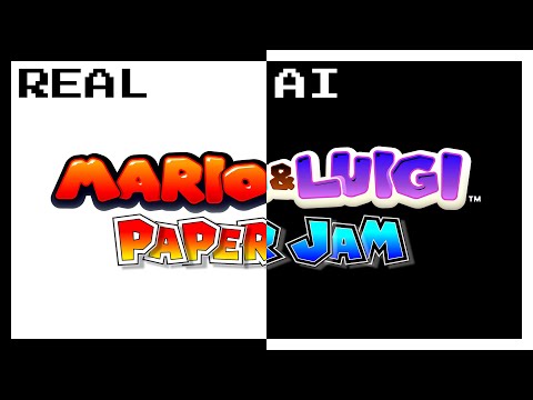Mario & Luigi Paper Jam - Mixed-Up Scramble Battle Theme, but it's continued by AI