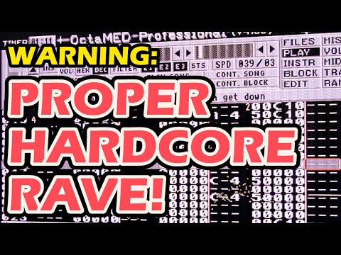 Oldskool Amiga Rave Walkthrough Part 2 of 2 - OctaMED