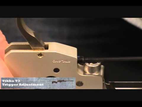 Tikka T3 Trigger Adjustment