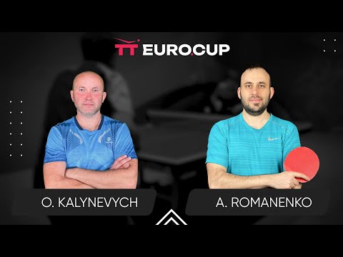 13:15 Oleksandr Kalynevych - Andrii Romanenko 23.08.2024 TT Euro.Cup Ukraine Professional. TABLE 4