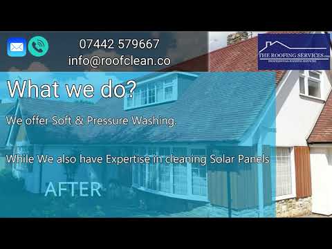Roofclean.co video.