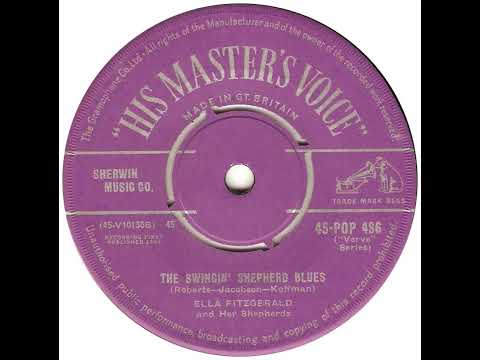 UK New Entry 1958 (78) Ella Fitzgerald & Her Shepherds - The Swingin' Shepherd Blues