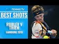 Brutal Andrey Rublev Shots v Thiem | Hamburg Open 2019