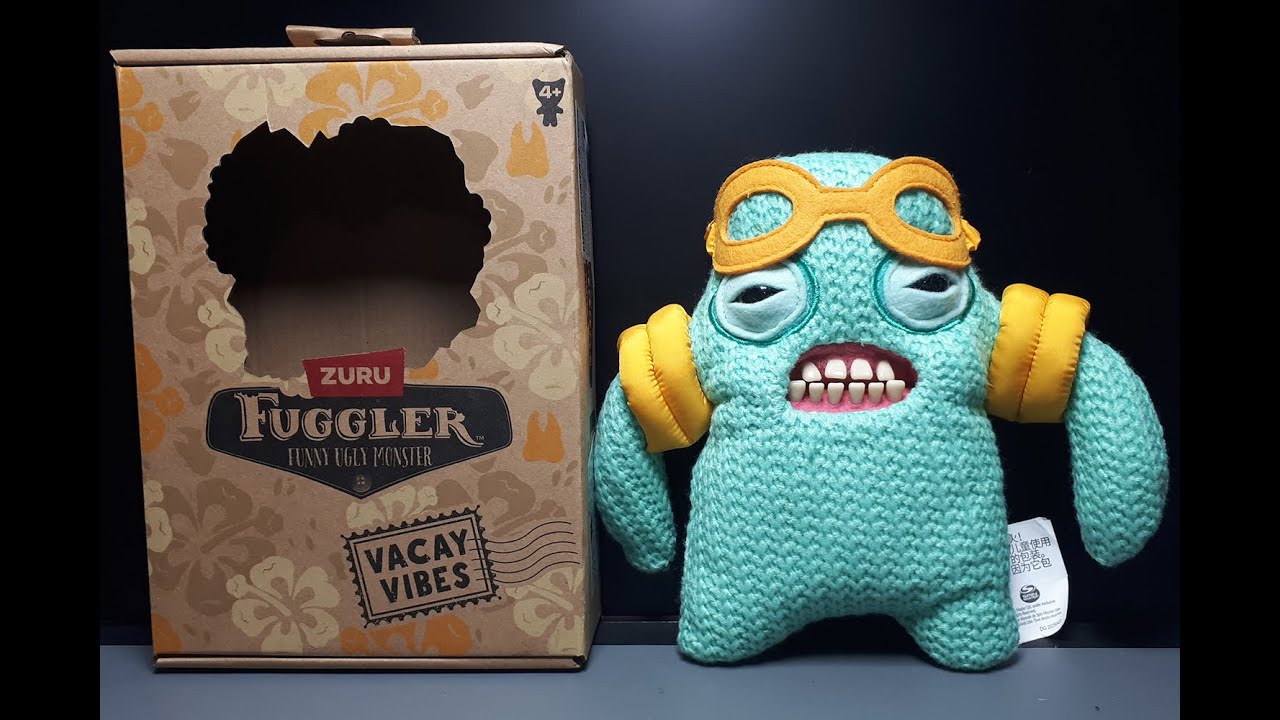 Fuggler Vacay Vibes Mr. Needles by Spin Master Zuru funny ugly monster teeth plush toy