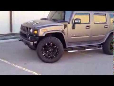 37 inch tires on stock Hummer H2 Fuel Hostage Wheels Nashville TN