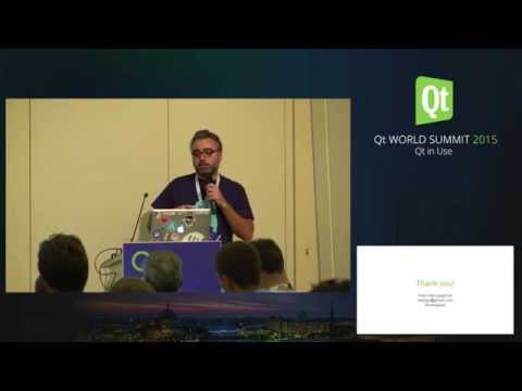 QtWS15- How we stopped using the mouse and started drawing molecules with..., Massimiliano Pippi