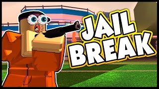 Escaping From Jail Robbing The Bank Vault Roblox Jailbreak