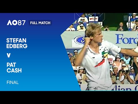 Stefan Edberg v Pat Cash Full Match | Australian Open 1987 Final