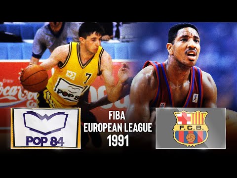 POP84 Split vs FC Barcelona - FIBA European League - Final 1991