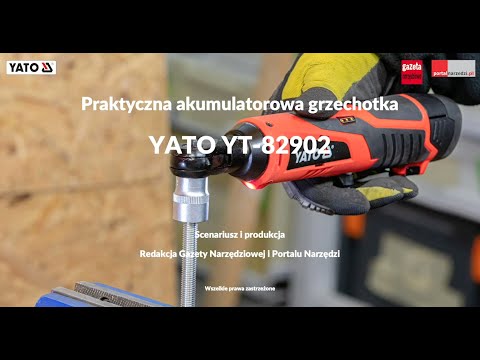 Ударная трещотка YATO 3/8" 45 Нм с 4 головками (YT-82902)