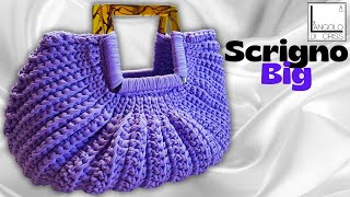 Miniatura: Tutorial borsa Scrigno Big all'uncinetto facile e veloce da realizzare.