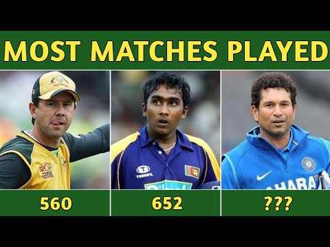 Most Matches Played In International Cricket History (TEST+ODI+T20)