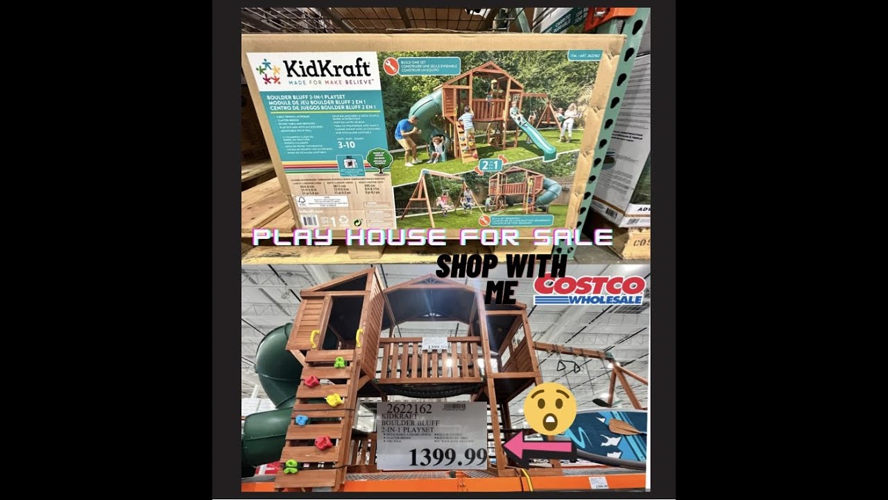 Outdoor Playsets & Swing Sets at Costco  #outdoorplaygroundforkids #kidkraft