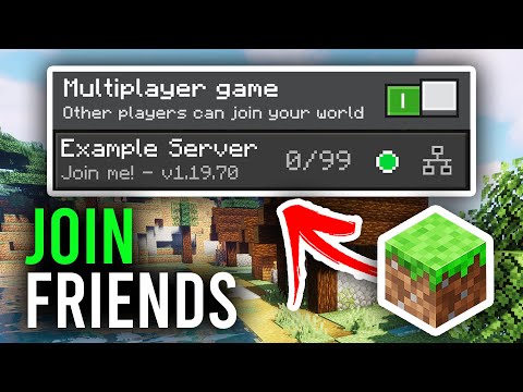 How To Play Multiplayer In Minecraft Bedrock (Join Friends World) - Full Guide