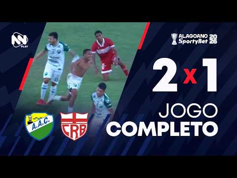 CORURIPE 2 X 1 CRB - 07/02/26 | ALAGOANO 2026 | #LIVE