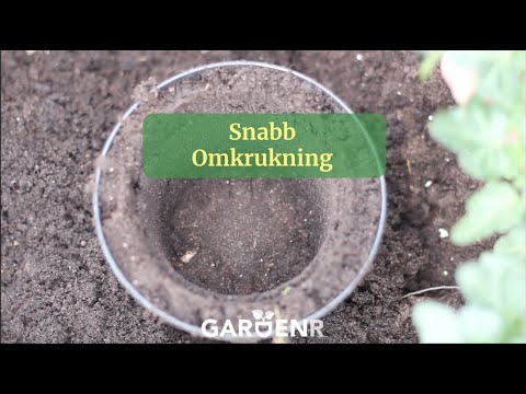 Snabb Omkrukning - Trädgårdshacks med GardenR