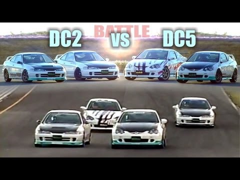 [ENG CC] Spoon - Spirits Integra Type R DC2 vs. DC5 - Battle in Ebisu HV54
