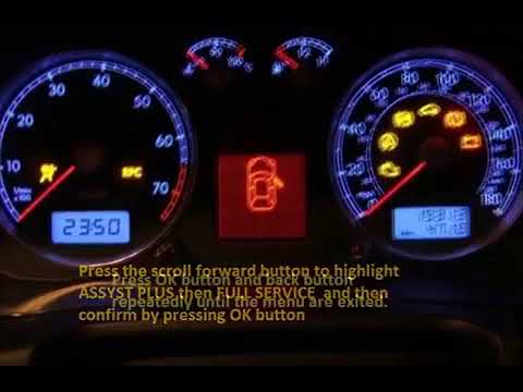 VOLVO F10 F12  1977 08 1987 09 How to reset service light indicator