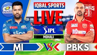 Live: PBKS Vs MI, Match 46, Mohali | IPL Live Score & Commentary | Punjab Vs Mumbai Live, Innings 2