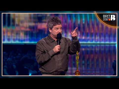 Noel Gallagher Thanks Liam When Accepting Songwriter Of The Year | The BRIT Awards 2026