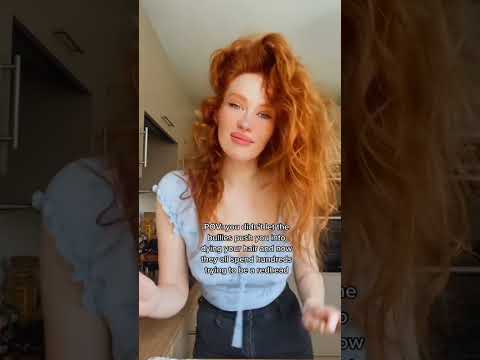 Being a redhead before it was a popular seasonal colour ✨ #redhead #scotland #ginger #fyp