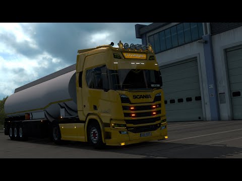 [ETS2] Storwic Scania R590 - Kaunas → Daugavpils ∟ Nafta (1.39.x.x)