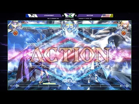 F@X 249 BB: CF - Jyuuken67 (Carl) Vs. Skythe (Jin) - BlazBlue: Central Fiction Winners Semis