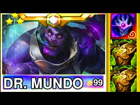 I MADE A BIG BOY EXPLOSIVE DR  MUNDO ⭐⭐⭐ TFT SET 16