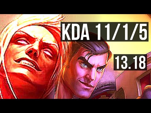 VLADIMIR vs JAYCE (MID) | 11/1/5, Rank 6 Vlad, Legendary | NA Challenger | 13.18