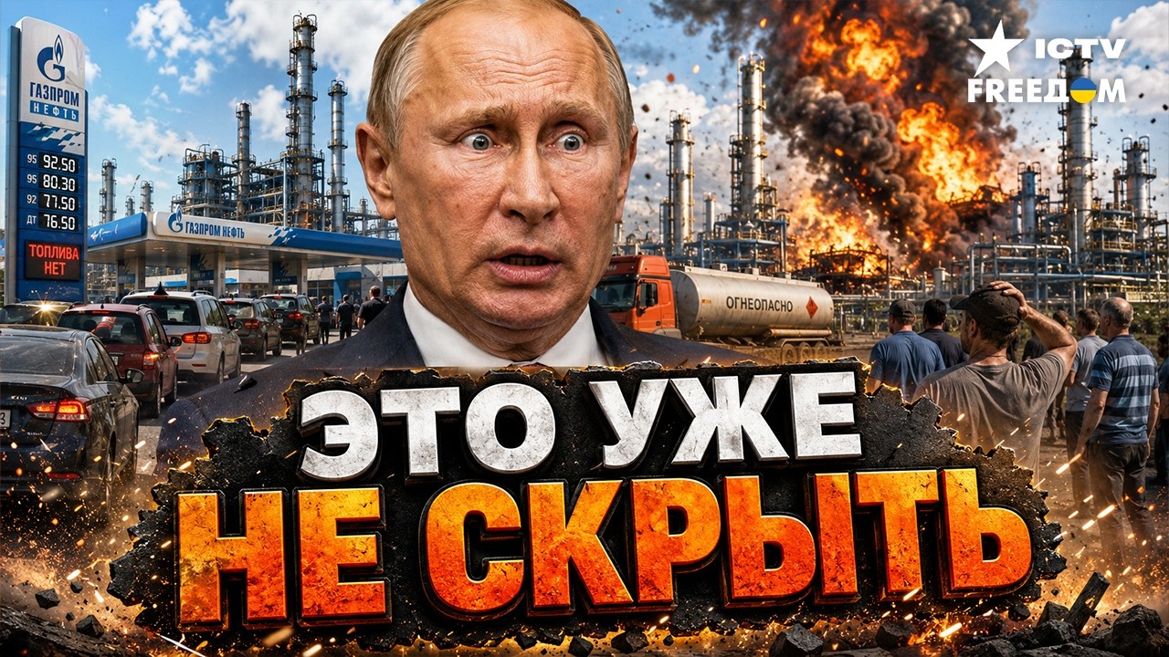 УДАРИЛИ В САМОЕ БОЛЬНОЕ! НПЗ ОСТАНОВЛЕН, бензин ВЕЗУТ ИЗ АФРИКИ. Кремль плати