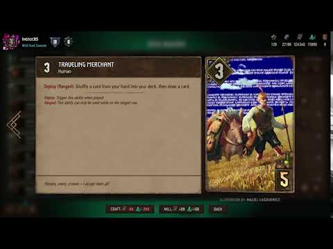 Gwent: Traveling Merchant Blue Sky of Death