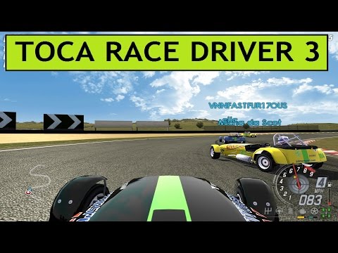 Toca Race Driver 3 PC Gaming, Palmer Caterham Challenge, Online