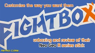 Joysticks custom built your way! - Fightbox Neo Geo R2 unboxing and review