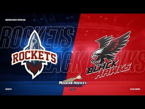 MH SUPERLIGA 2025/2026 9. kolo BLACKHAWKS vs ROCKETS 5:2 - celý zápas