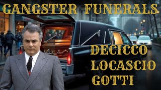 Mafia Funerals: John Gotti, Frank Locascio & Frank DeCicco @gatt744 #GangsterHistory  #CosaNostra