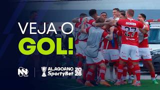 Veja o Gol do CRB contra o CSA - SEMIFINAIS ALAGOANO 2026