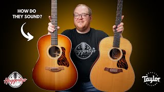 Video thumbnail for Taylor Guitars NEWEST innovation: the Gold Label 517e & 717e by Haggerty's MusicWorks