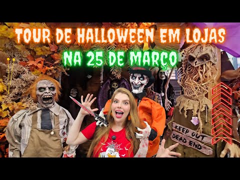 🎃 Halloween Tour of 25 de Março Stores - Everything we have so far, with #halloweendavan prices